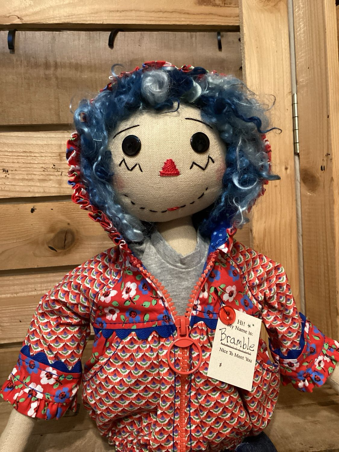 Raggedy Doll ~ OOAK ~ Bramble Raggedy Doll ~ OOAK ~ Bramble