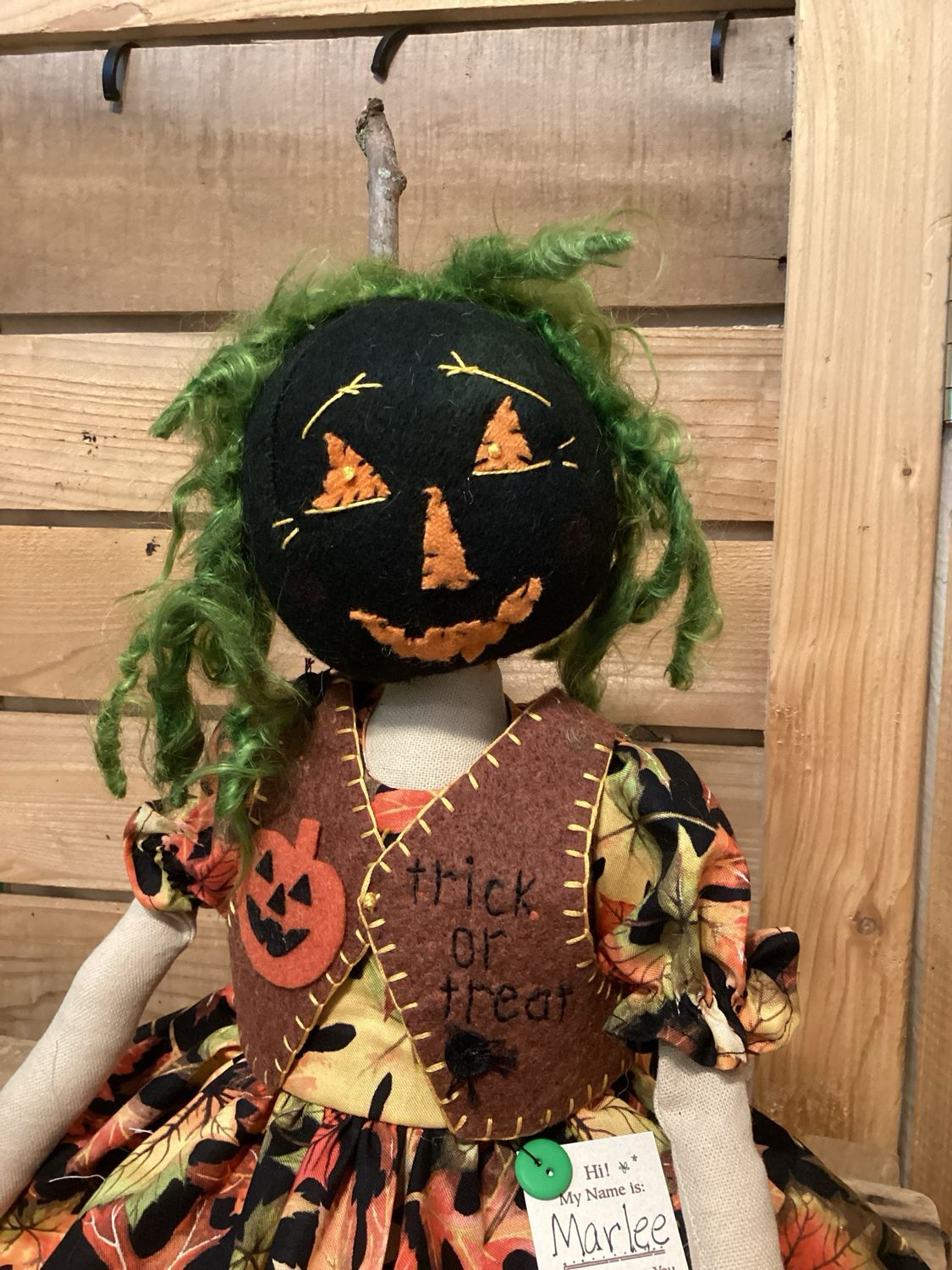 Pumpkin Doll ~ OOAK ~ Marlee Pumpkin Doll ~ OOAK ~ Marlee