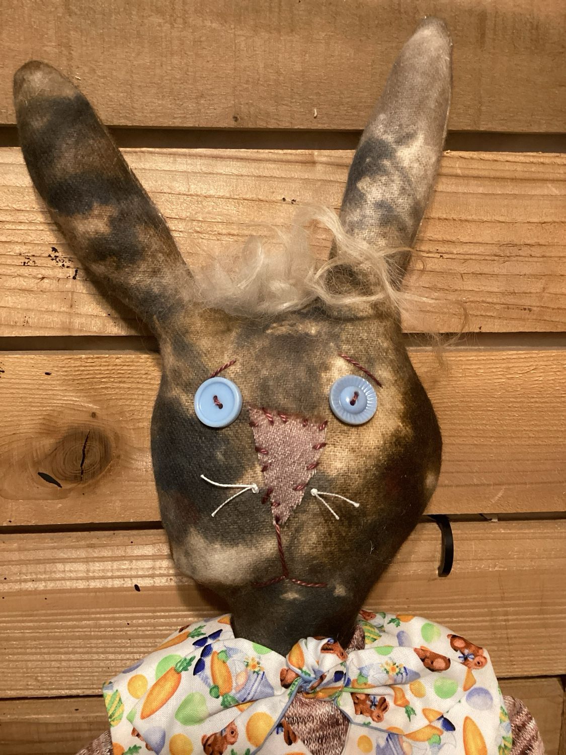 Hand dyed wool Bunny ~ OOAK ~ Ramsey Hand dyed wool Bunny ~ OOAK ~ Ramsey