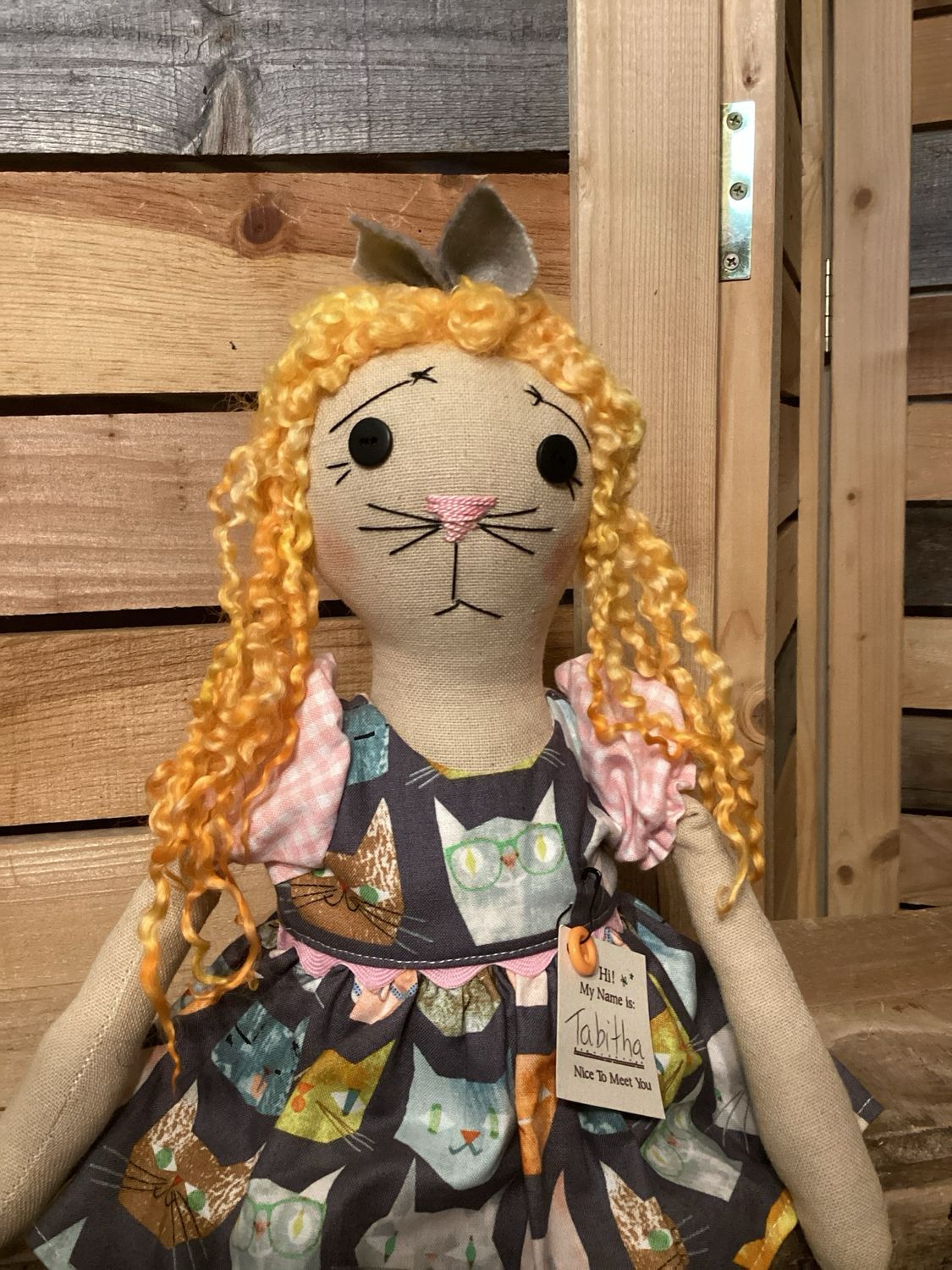 Cat inspired Doll ~ OOAK ~ Tabitha Cat inspired Doll ~ OOAK ~ Tabitha