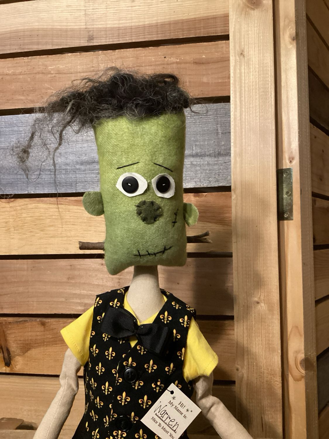 Frankenstein Doll ~ OOAK ~ Warren Frankenstein Doll ~ OOAK ~ Warren