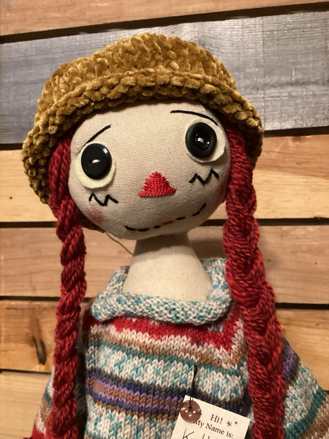 Raggedy Doll ~ OOAK ~ Kallie Raggedy Doll ~ OOAK ~ Kallie