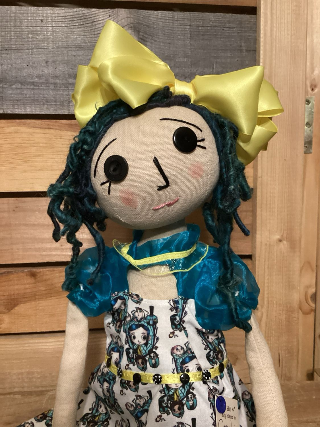 Coraline Inspired doll ~ OOAK ~ Coraline Coraline Inspired doll ~ OOAK ~ Coraline