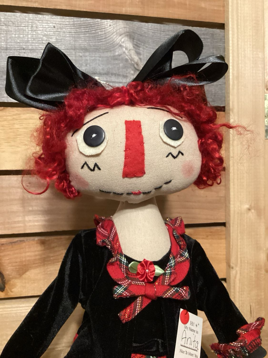 Raggedy Dolly ~ OOAK ~ Anita Raggedy Dolly ~ OOAK ~ Anita