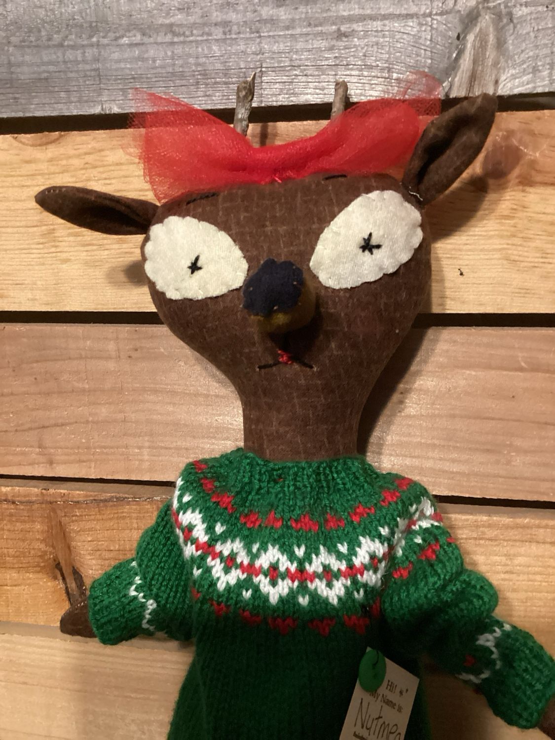 Reindeer Doll ~ OOAK ~ Nutmeg Reindeer Doll ~ OOAK ~ Nutmeg