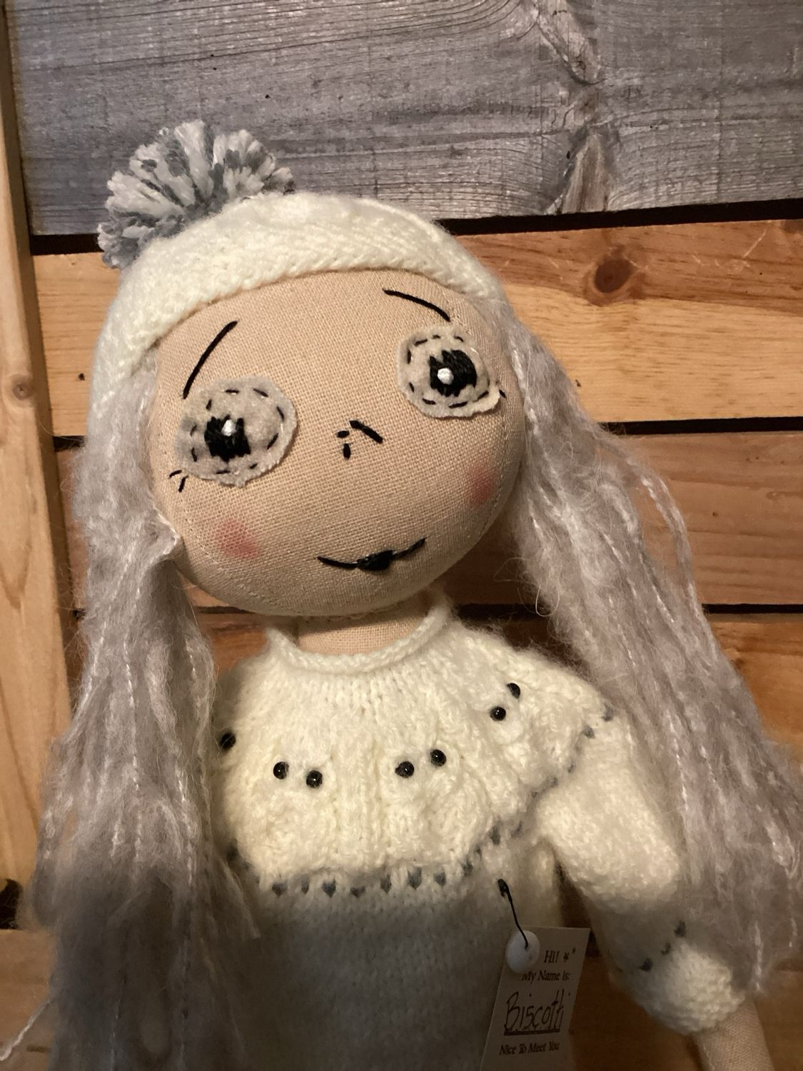 Owl Inspired Doll ~ OOAK ~ Biscotti Owl Inspired Doll ~ OOAK ~ Biscotti