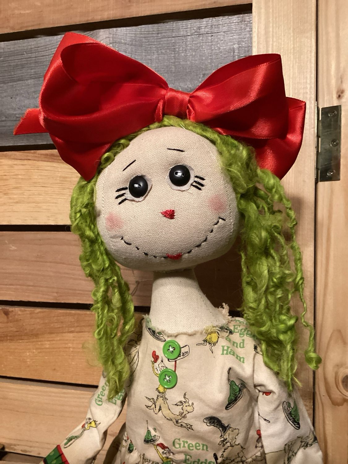 Dr. Seuss Inspired Doll ~ OOAK~ Weebie