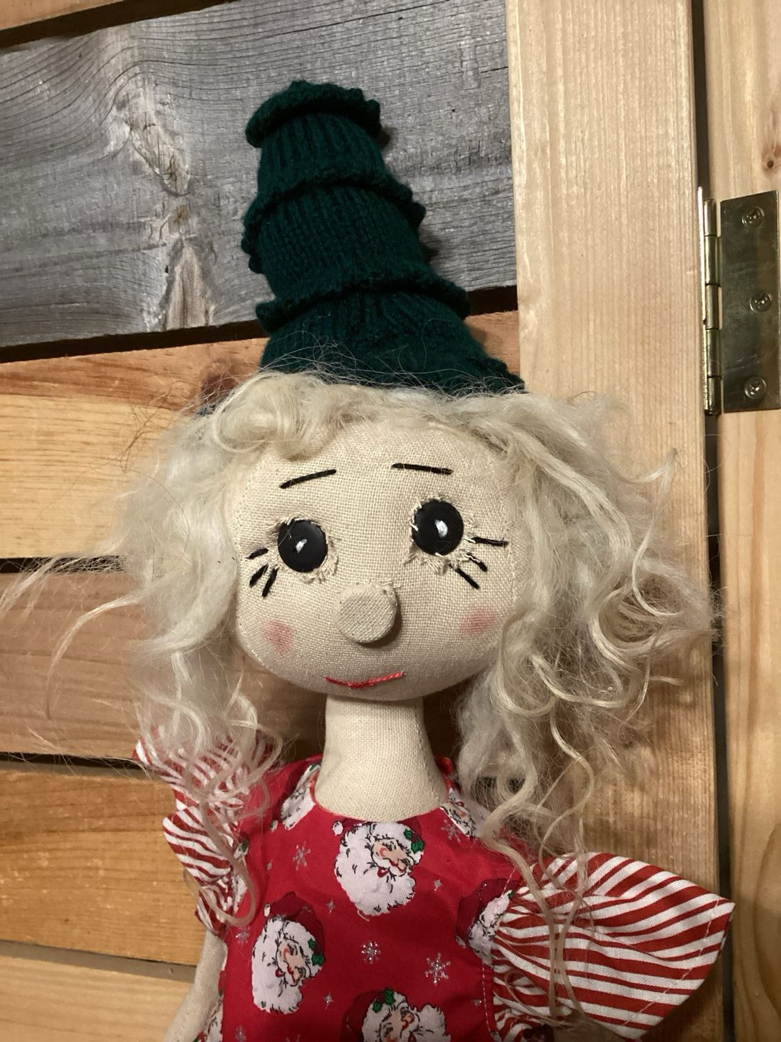 Christmas Dolly ~ OOAK ~ Chrissy Christmas Dolly ~ OOAK ~ Chrissy