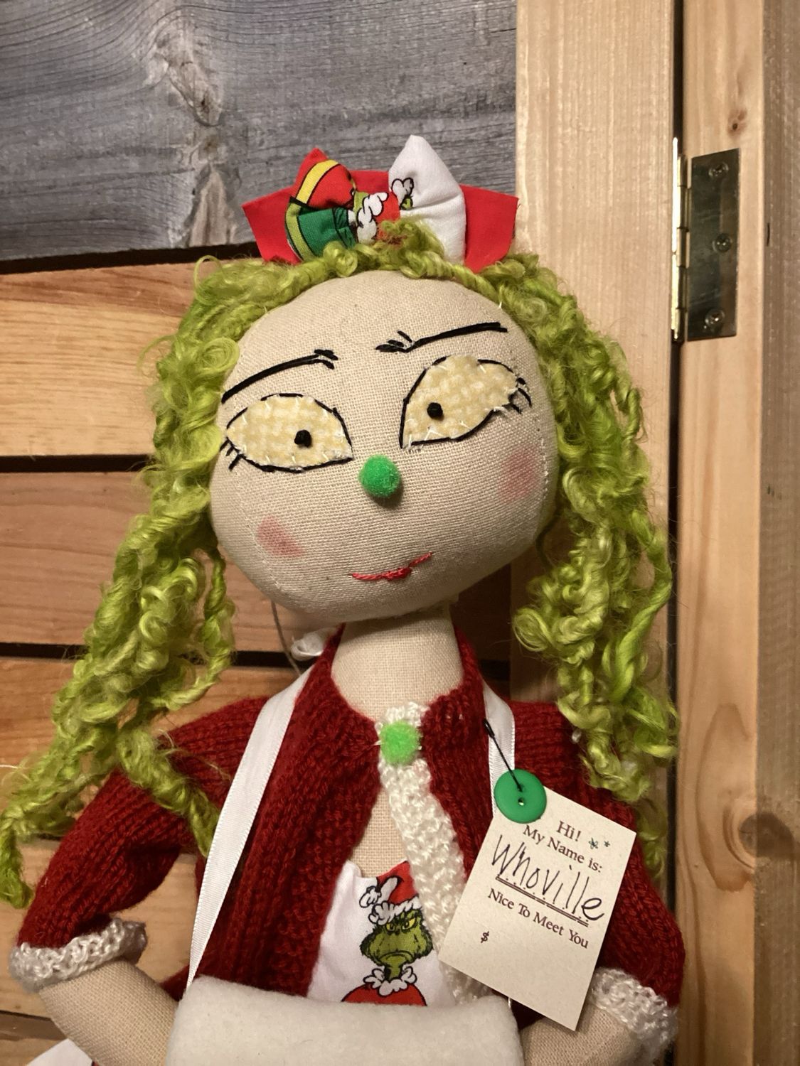 Dr. Seuss Inspired Doll ~ OOAK ~ Whoville Dr. Seuss Inspired Doll ~ OOAK ~ Whoville