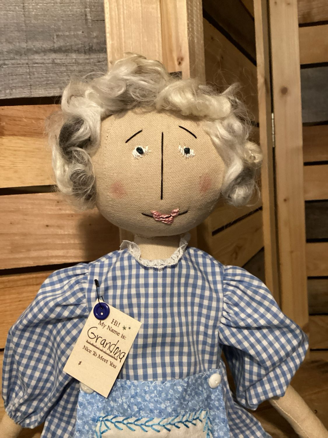 Old Lady Doll ~ OOAK ~ Grandma