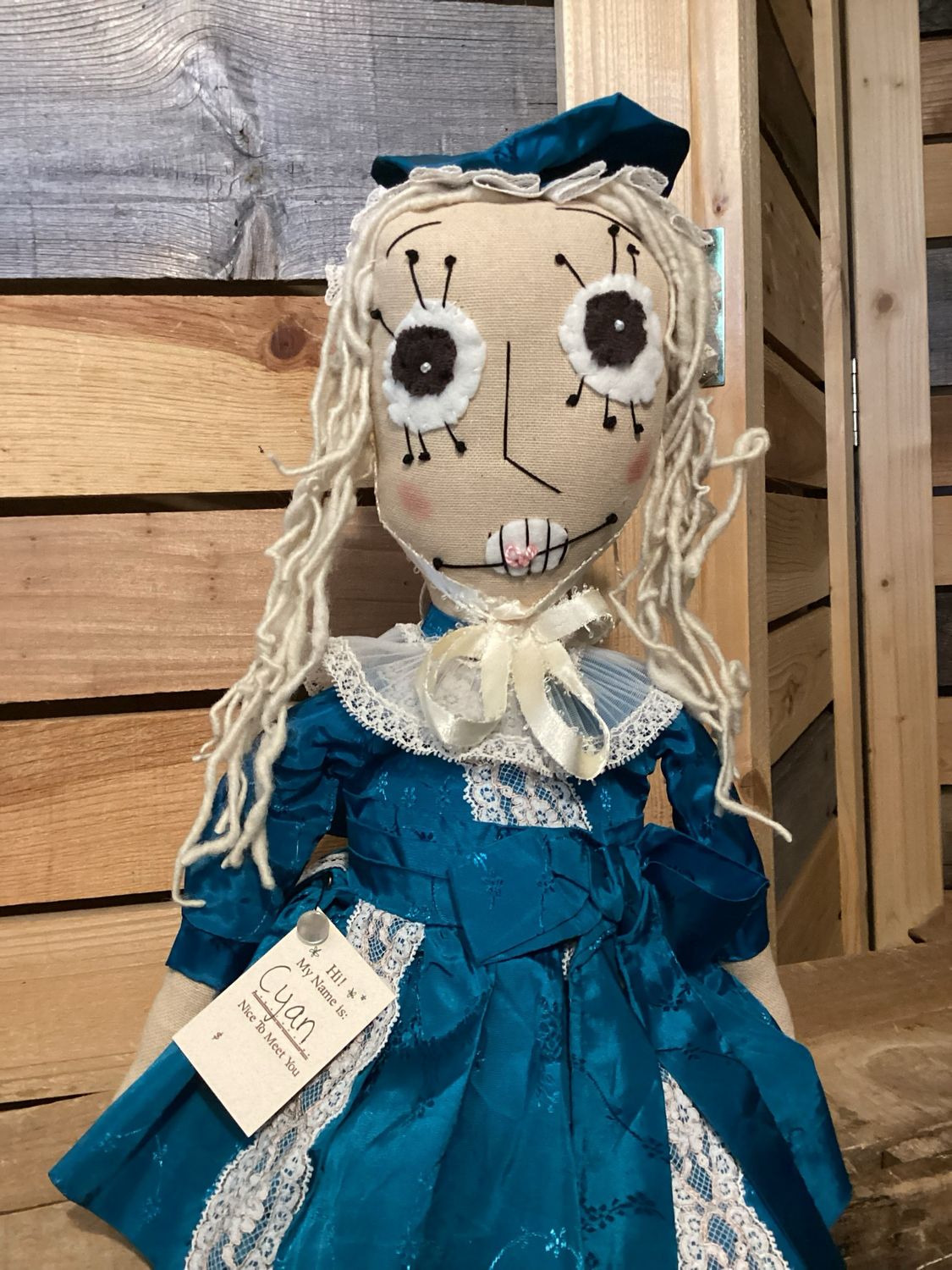 Fancy Doll ~ OOAK ~ Cyan