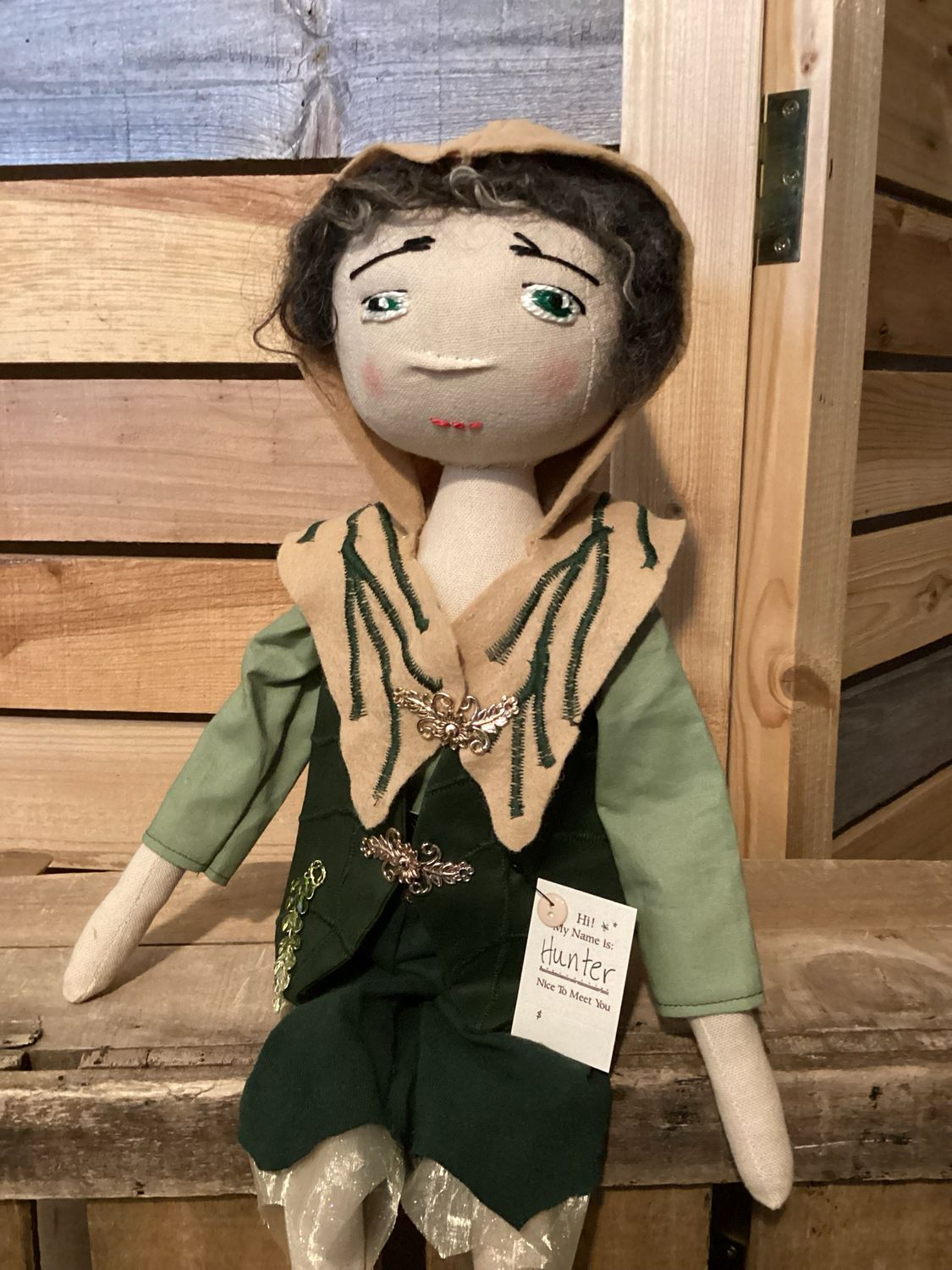 Wilderness Boy Doll ~ OOAK ~ Hunter