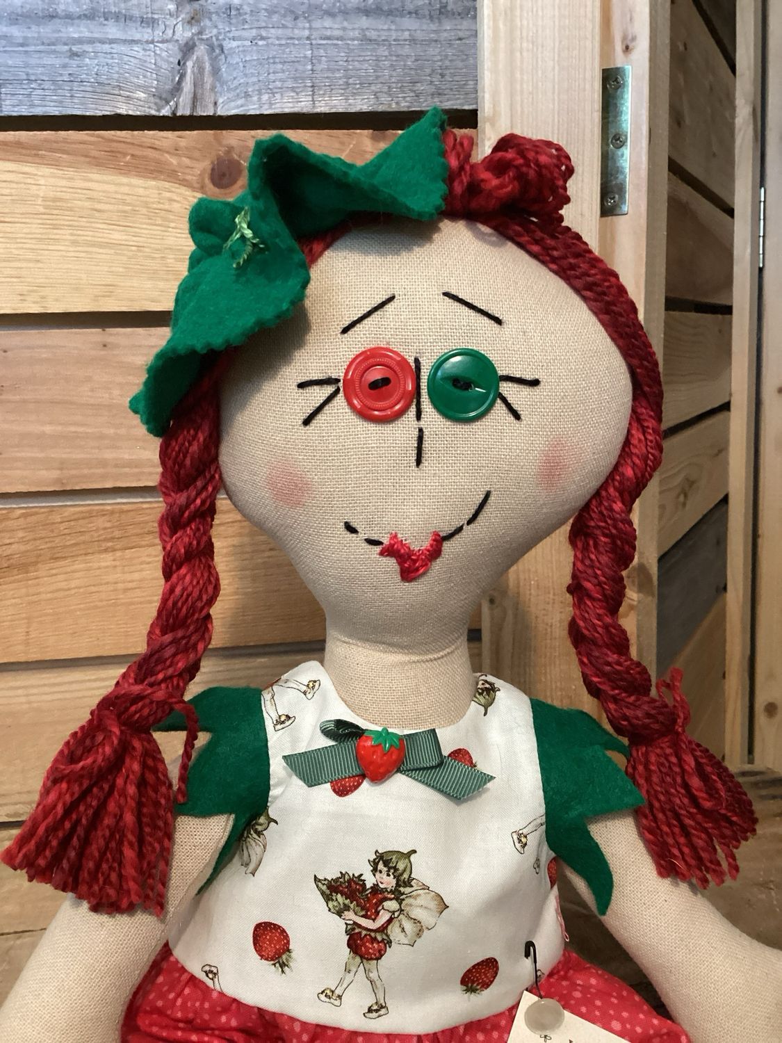 Strawberry Inspired Doll~ OOAK ~ Rosalind