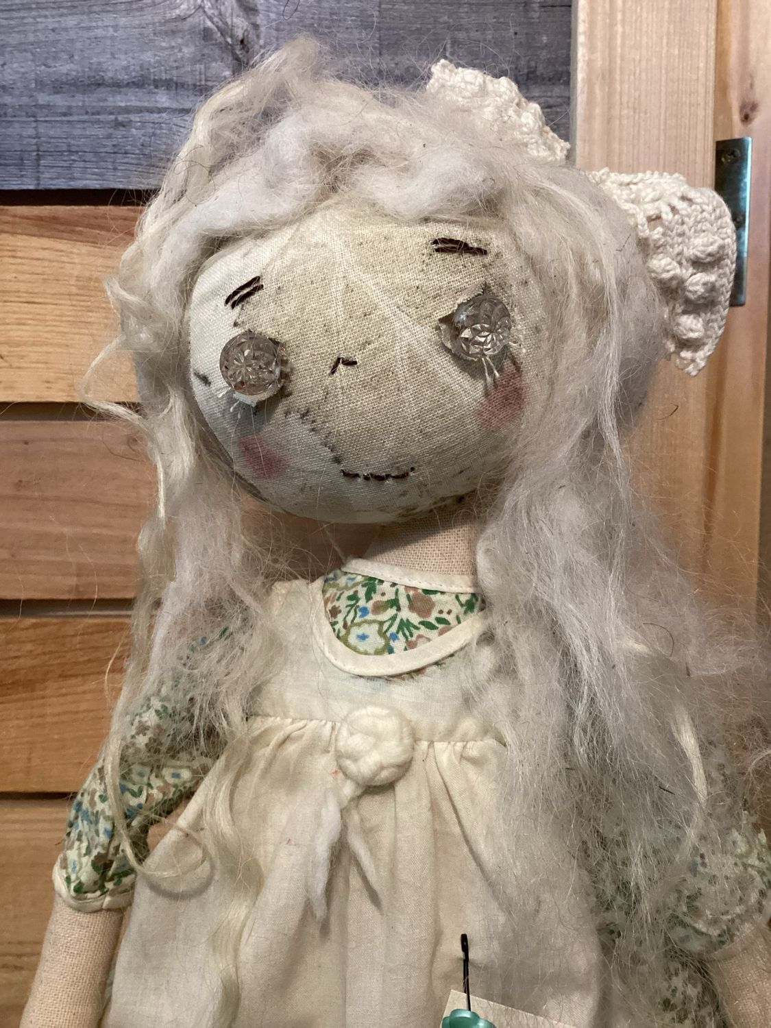 Rag A Muffin Dolly ~ Vintage Inspired ~ OOAK ~ Edith