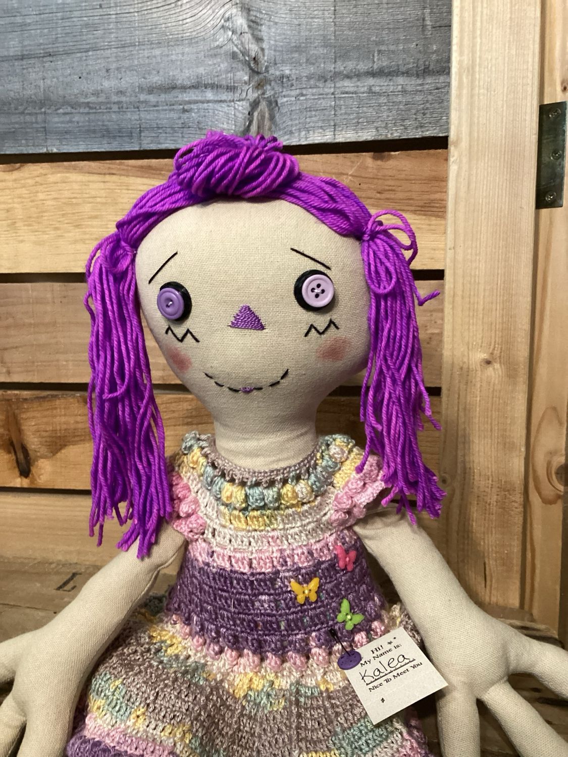 Raggedy Doll ~ OOAK ~ Kaela