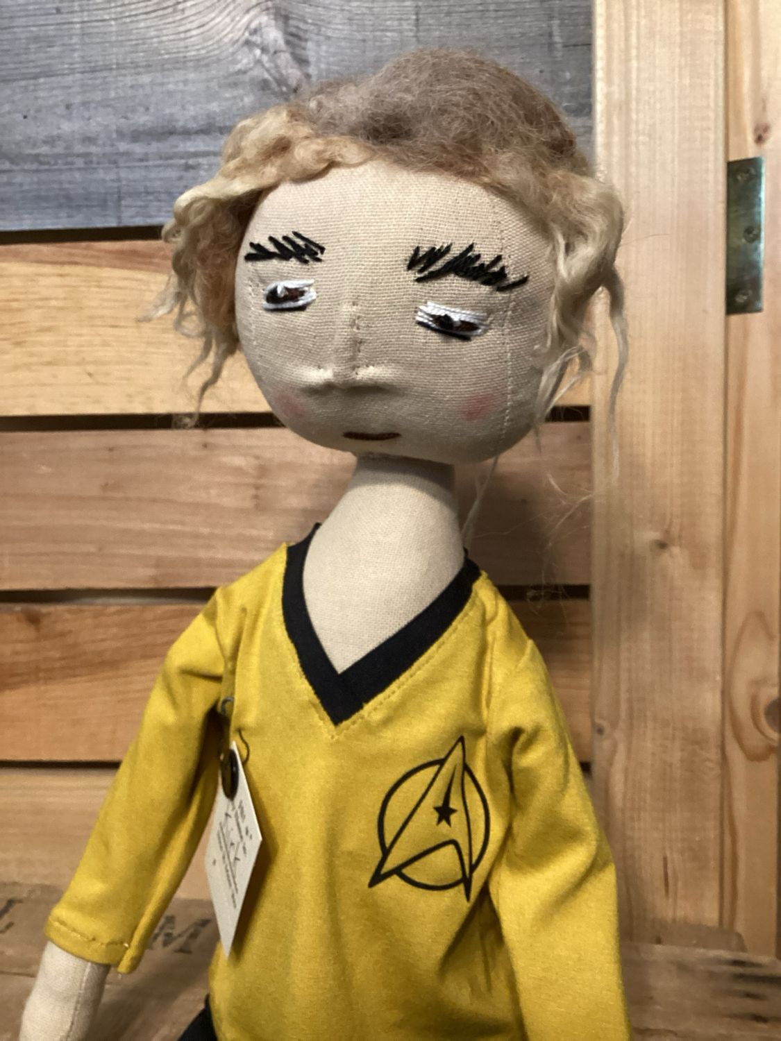 Star Trek Inspired Doll ~ OOAK ~ Kirk Star Trek Inspired Doll ~ OOAK ~ Kirk