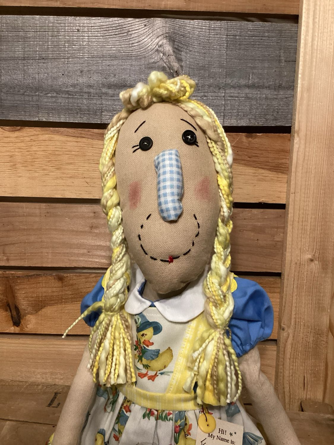 Duck Inspired Doll ~ OOAK ~ Francine