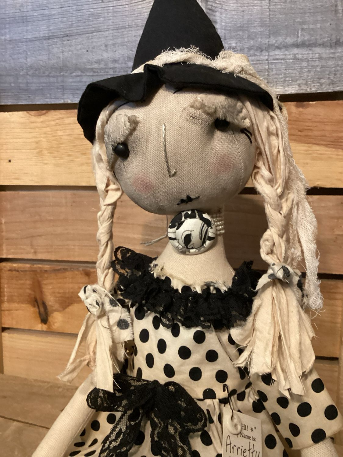 Primitive Witch Doll ~ OOAK ~ Arrietty