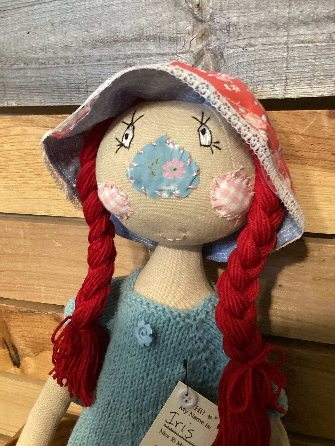 Floral Inspired Doll ~ OOAK ~ Iris