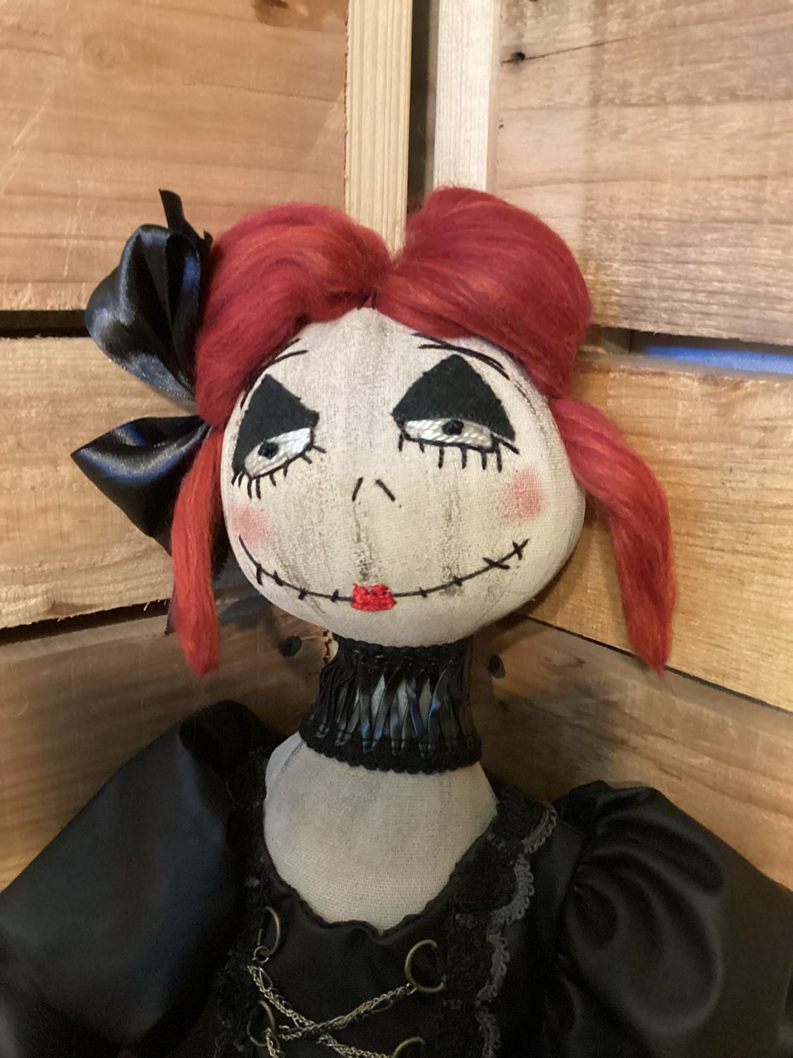 Primitive Collectors Edition ~ Gothic Doll ~ OOAK ~ Valencia