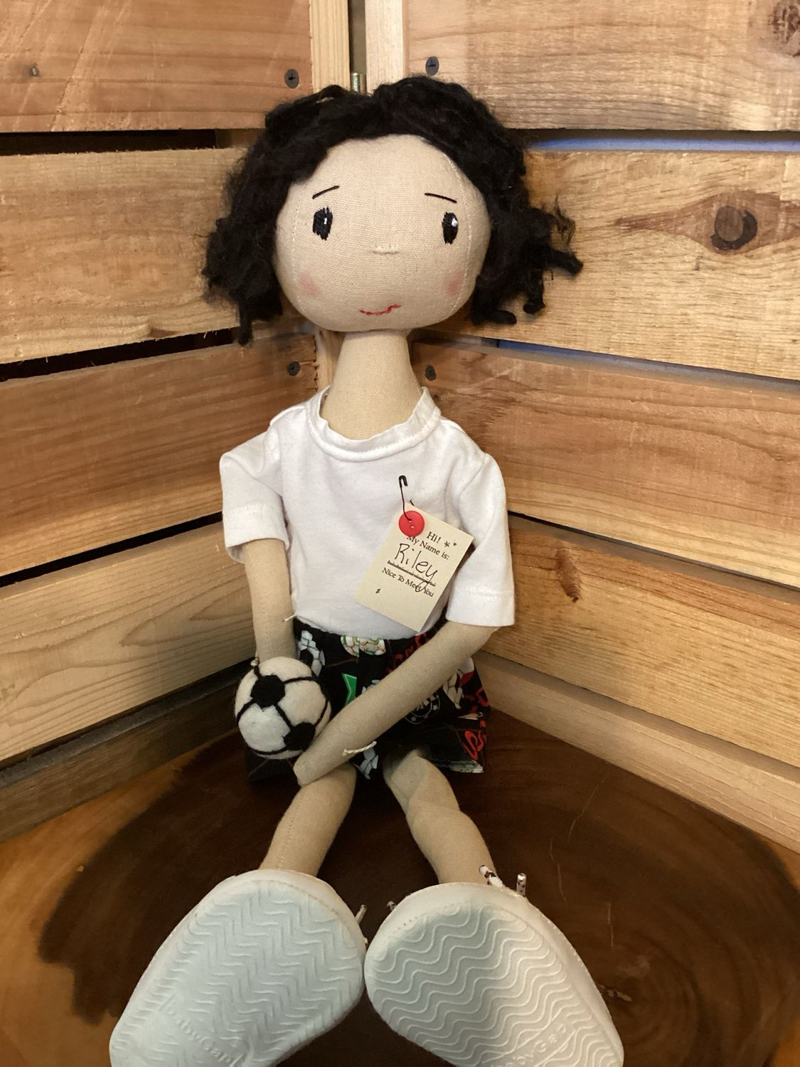 Soccer Doll ~ OOAK ~ Riley