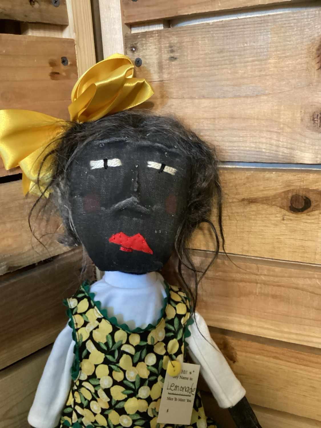 Lemonade Inspired Doll ~ OOAK ~ Lemonade