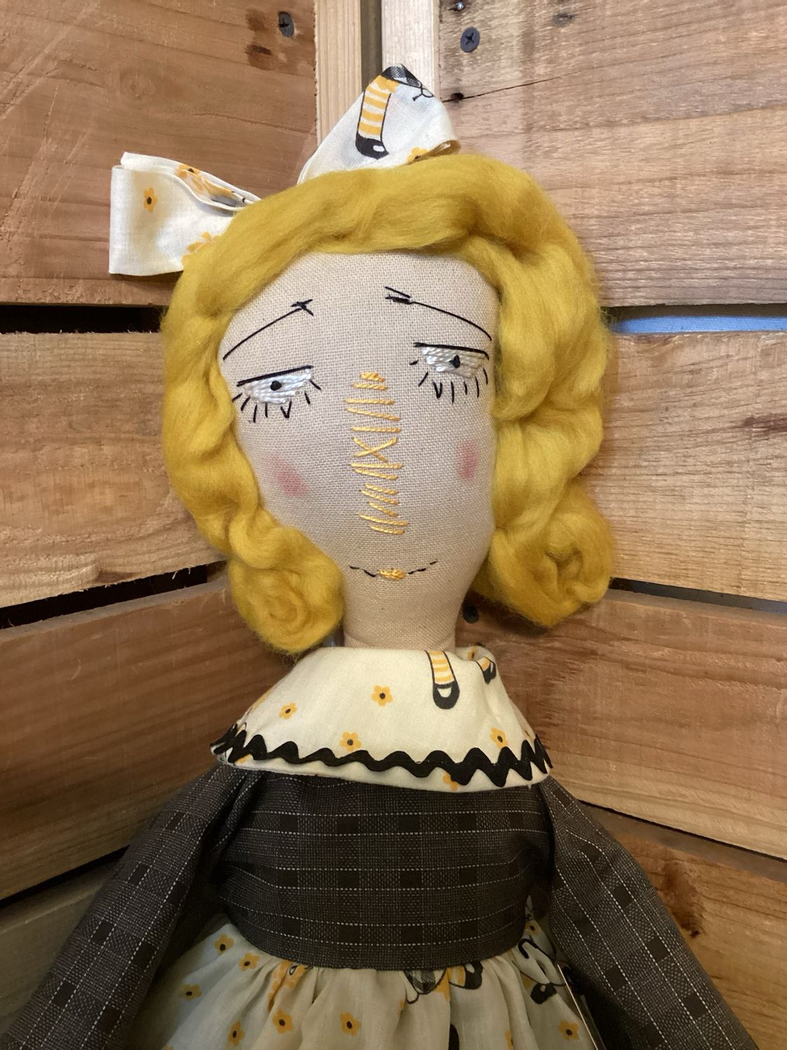 Vintage Inspired Raggedy Doll ~ OOAK ~ Eleanor