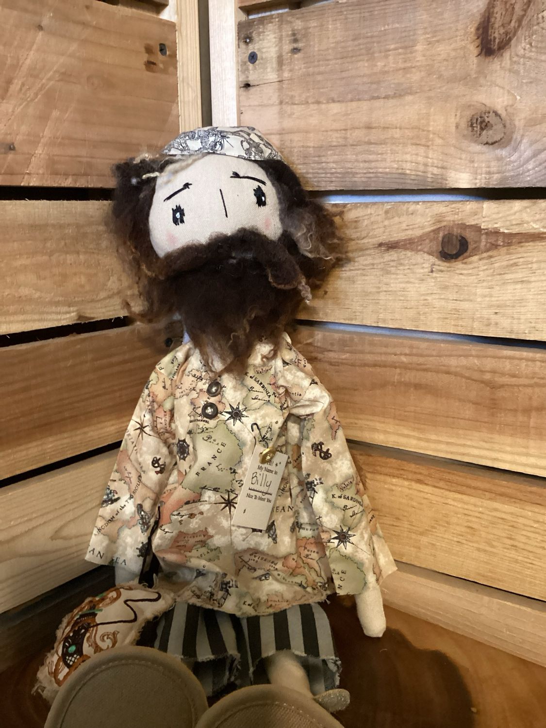 Pirate Doll ~ OOAK ~ Billy