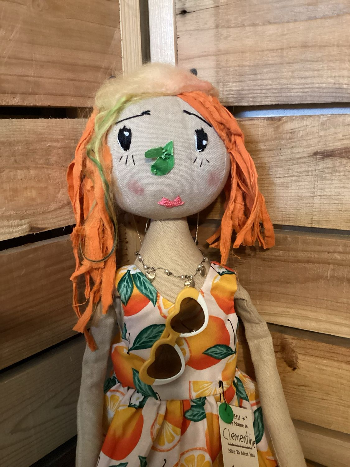 Orange Inspired Doll ~ OOAK ~ Clementine