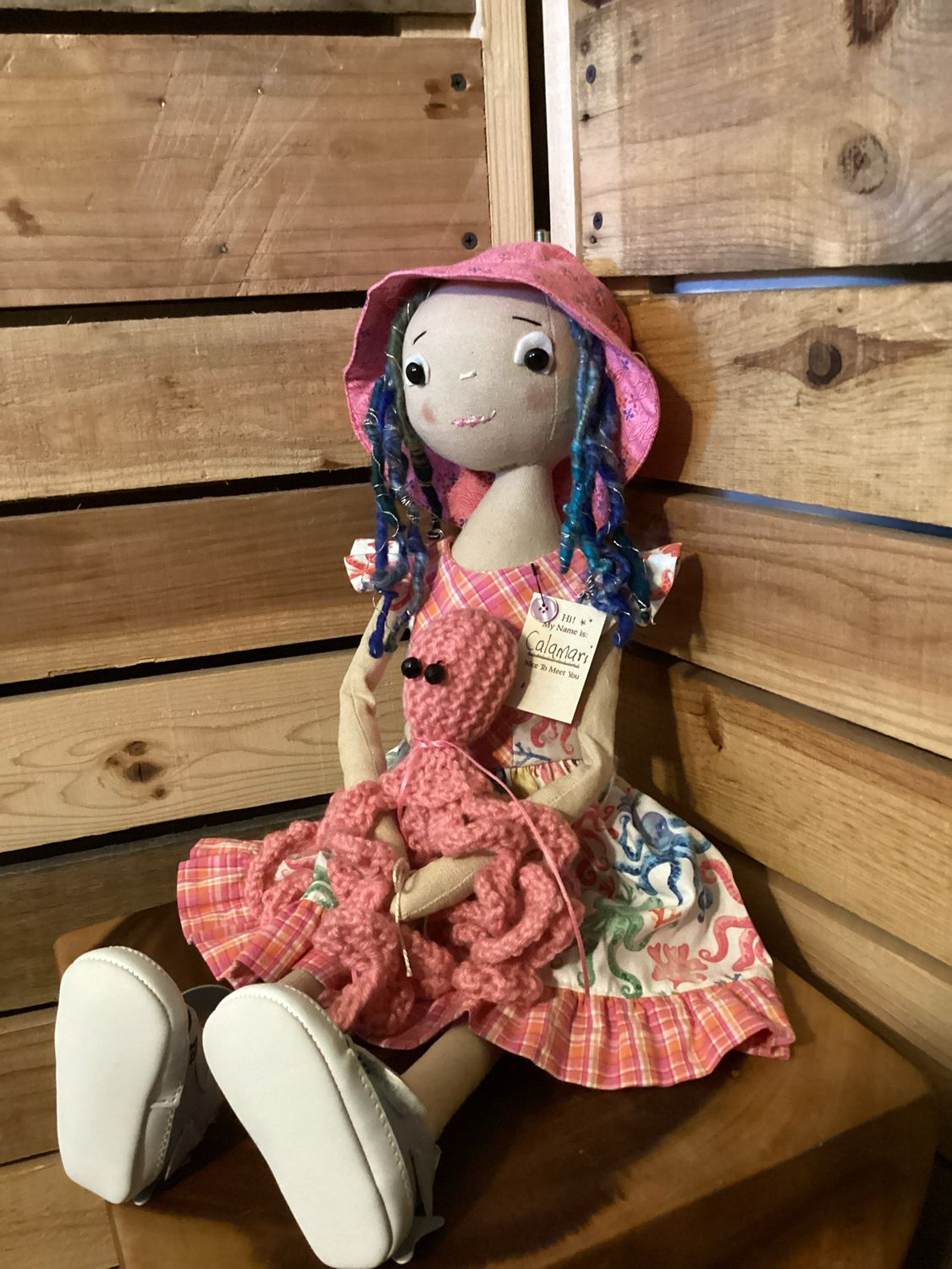 Nautical Inspired Doll ~ OOAK ~ Calamari