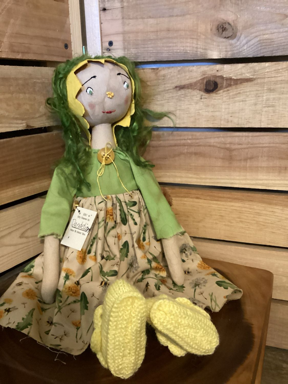 Dandelion Inspired Doll ~ OOAK ~ Dandelion