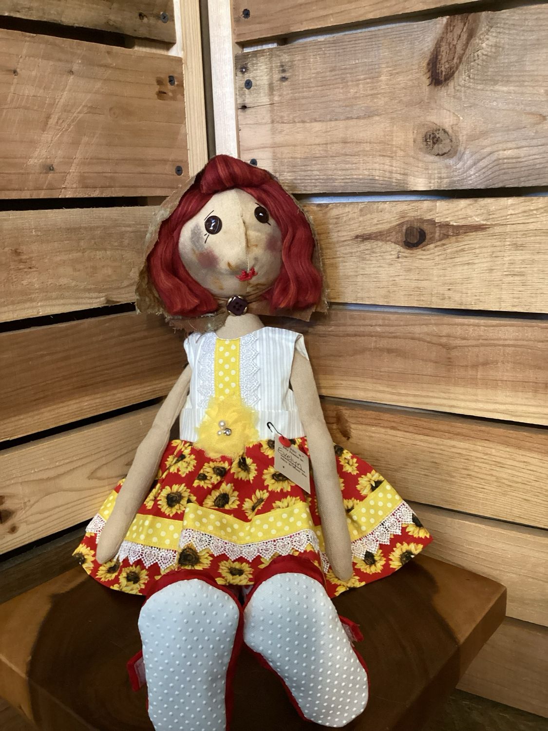 Sunflower Doll ~ OOAK ~ Evelyn