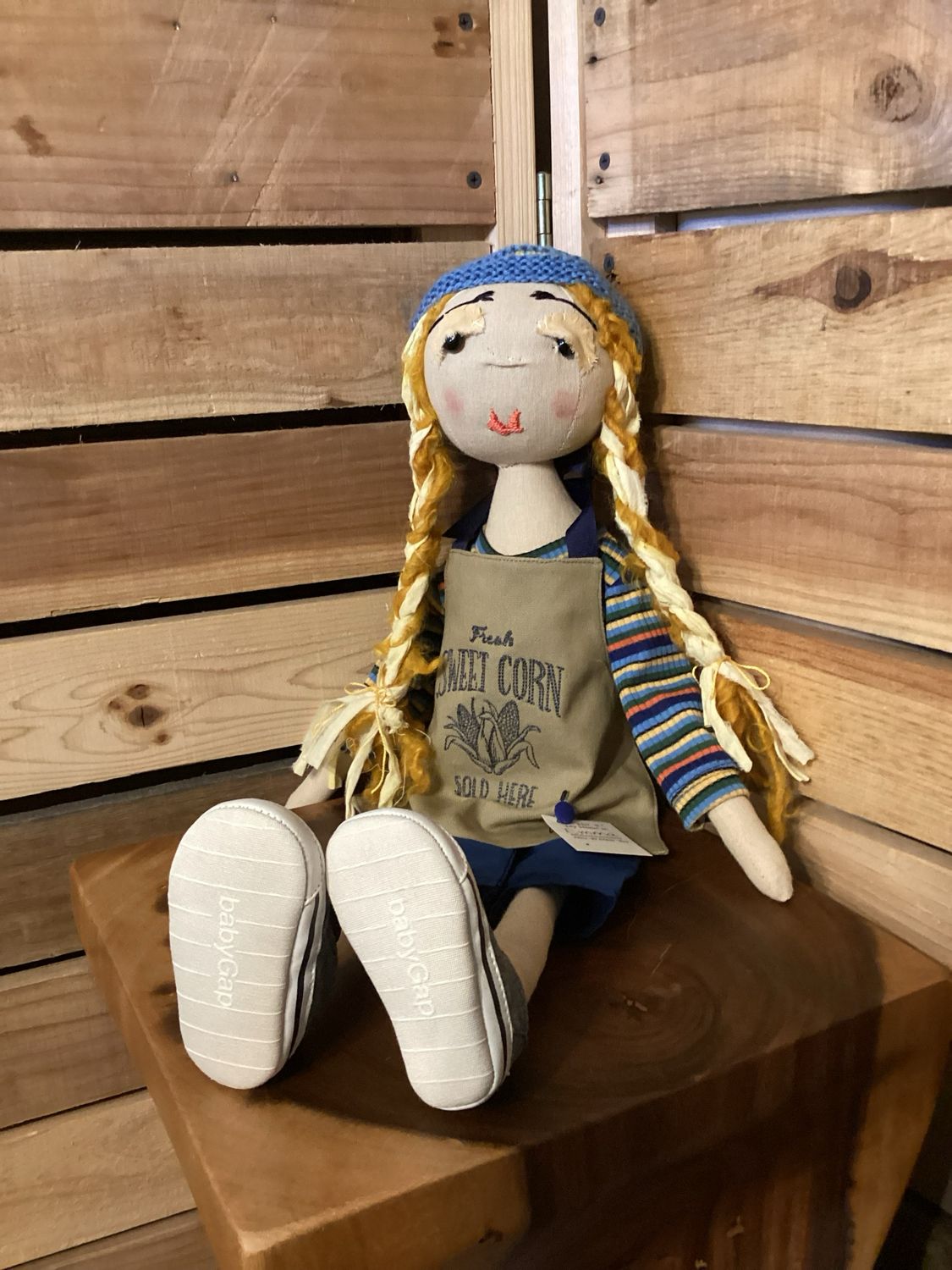 Sweet Corn Inspired Doll ~ OOAK ~ Emma