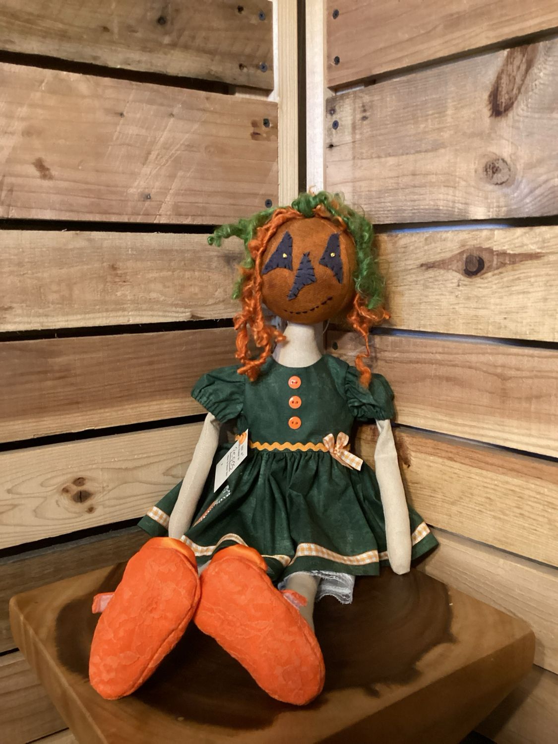 Pumpkin Doll ~ OOAK ~ Pepos