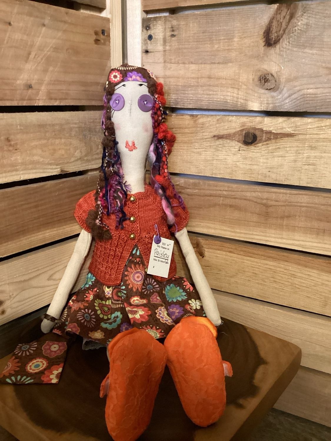 Groovy Doll ~ OOAK ~ Paisley