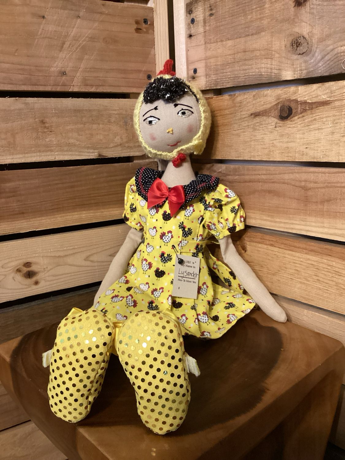 Chicken Inspired Doll ~ OOAK ~ Lysander Chicken Inspired Doll ~ OOAK ~ Lysander