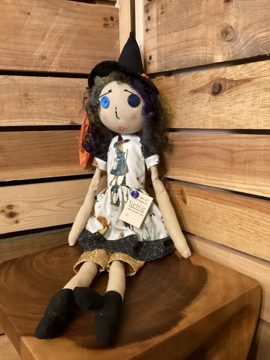 Witch Doll ~ OOAK ~ Nettie Witch Doll ~ OOAK ~ Nettie