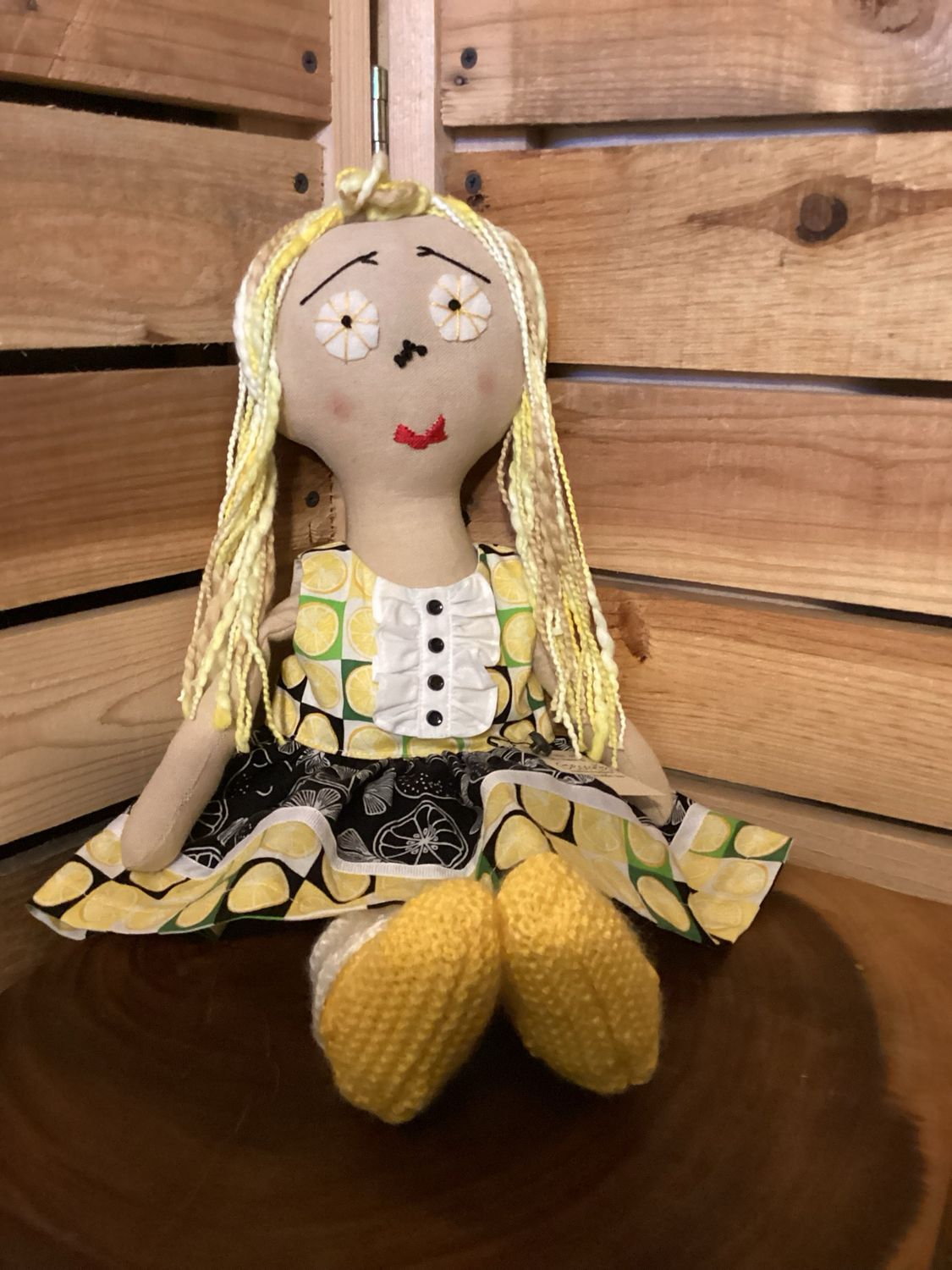 Lemon Inspired Dolly ~ OOAK ~ Georgetta