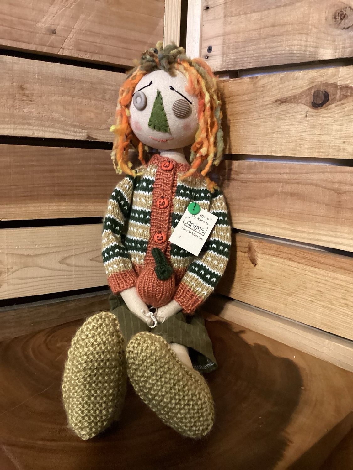 Fall Doll ~ OOAK ~ Caramel