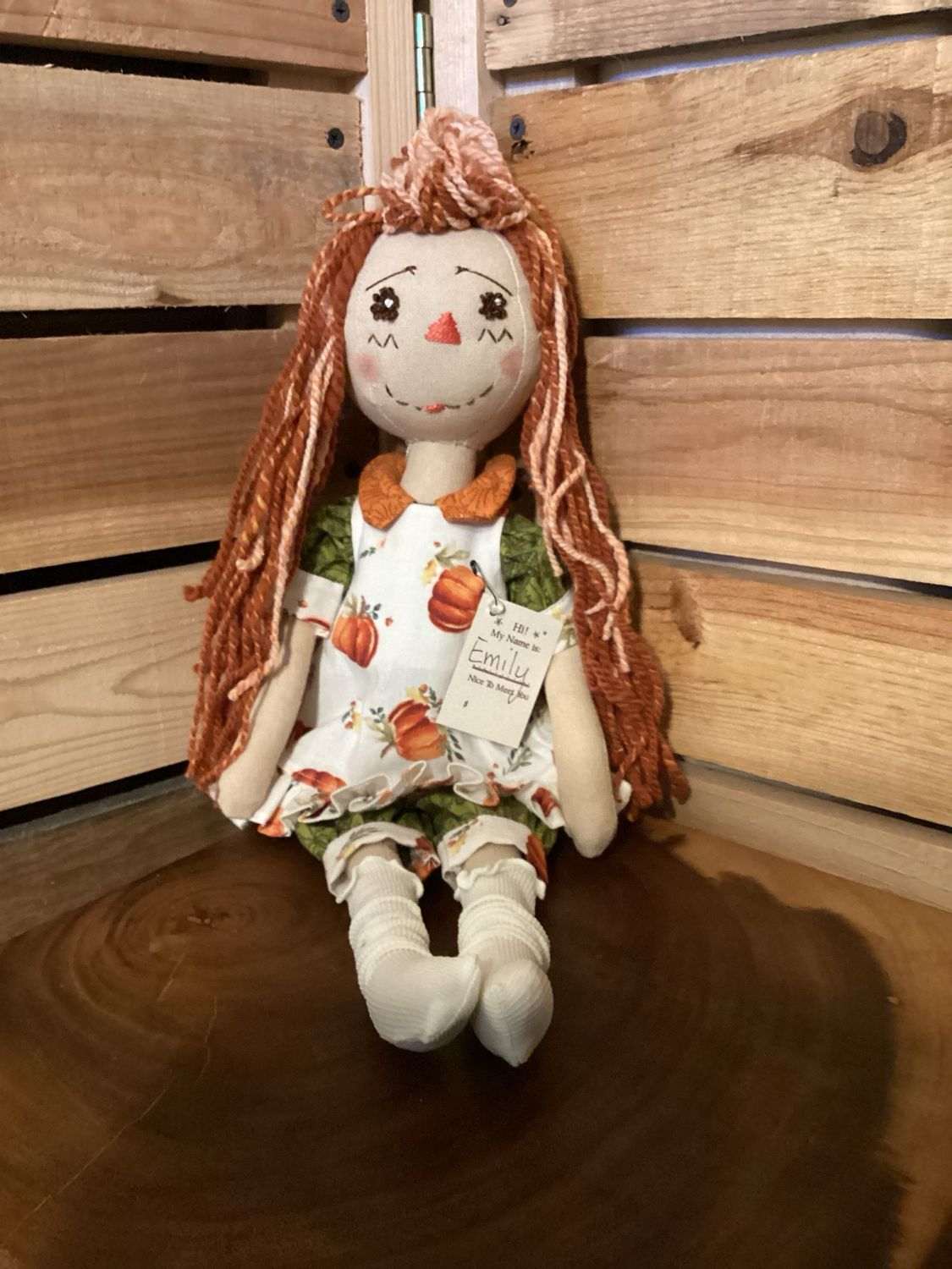 Fall Raggedy Doll ~ OOAK ~ Emily