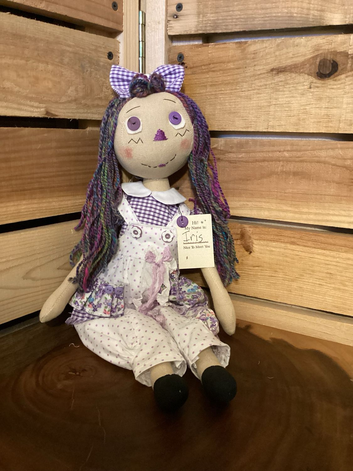 Raggedy Dolly ~ OOAK ~ Iris