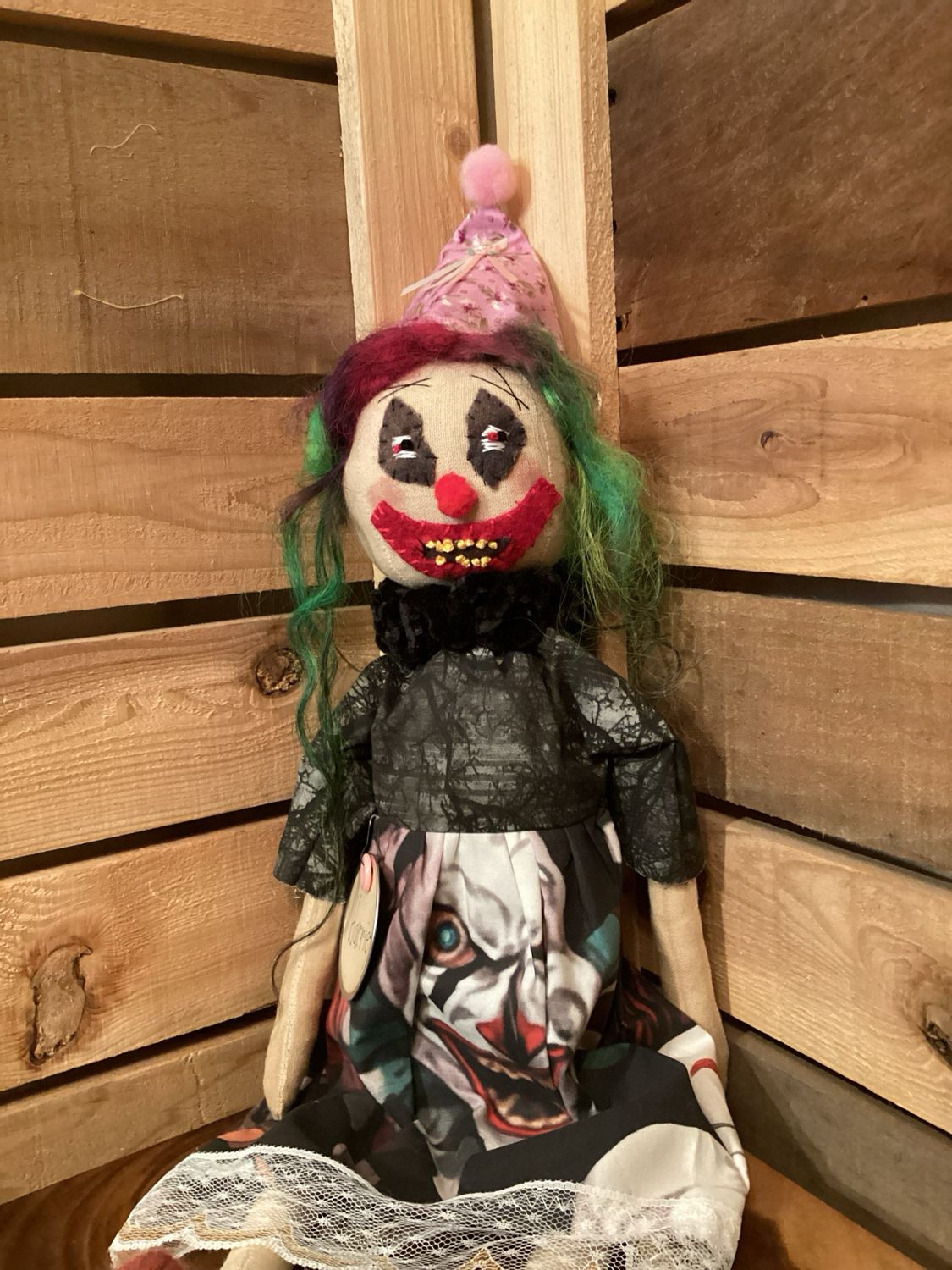 Creepy Clown Doll ~ OOAK ~ Harriet Creepy Clown Doll ~ OOAK ~ Harriet