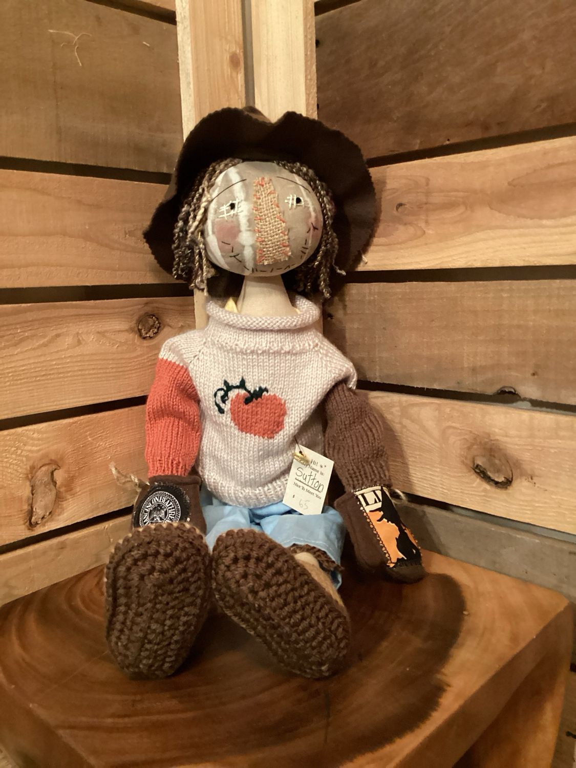 Scarecrow Doll ~ OOAK ~ Sutton