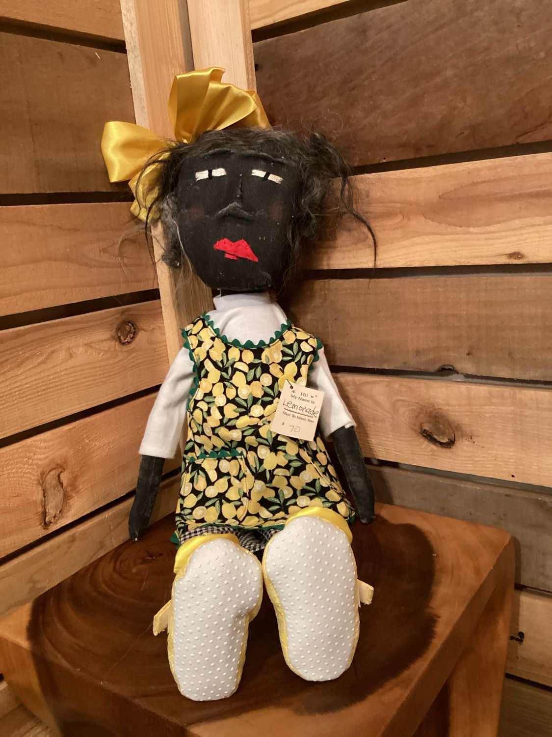Lemon Inspired Doll ~ OOAK ~ Lemonade