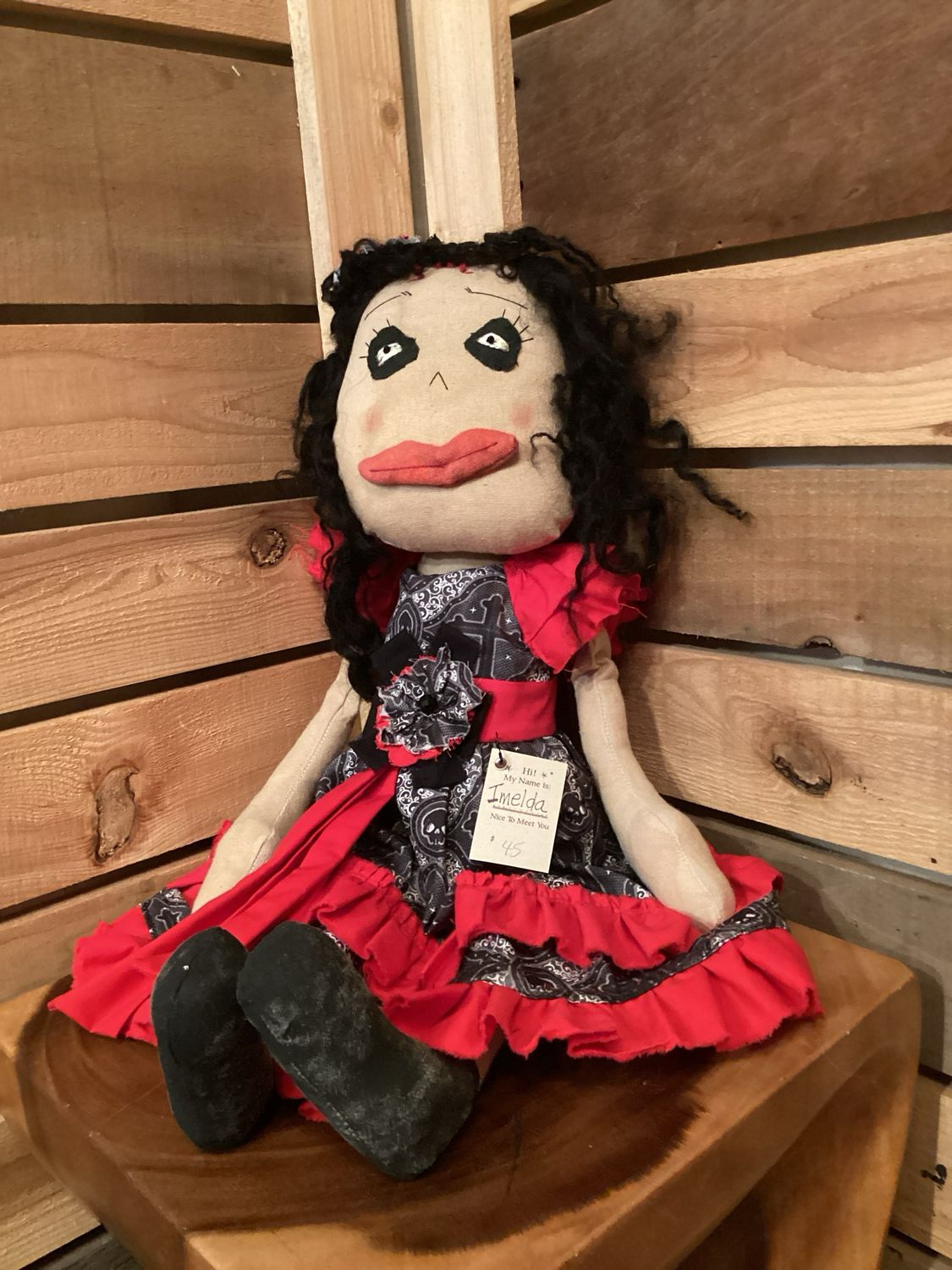 Skull Inspired Doll ~ OOAK ~ Imelda
