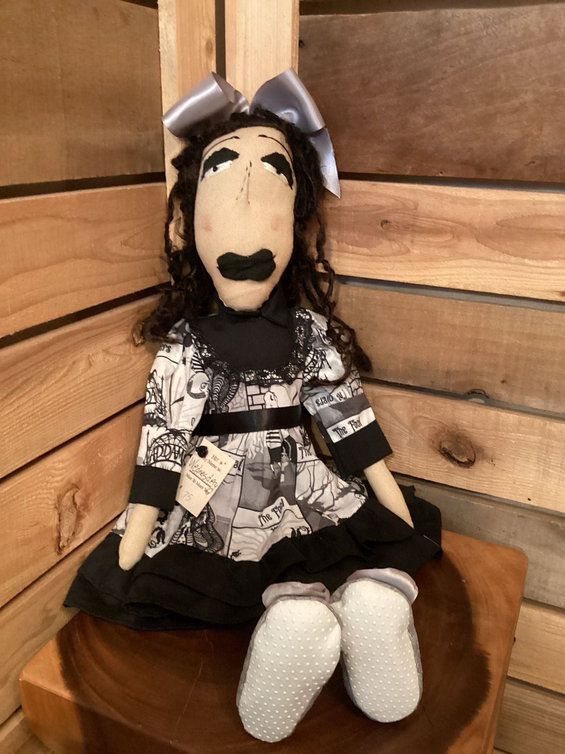 Addams Family Inspired Doll ~ OOAK ~ Wednesday