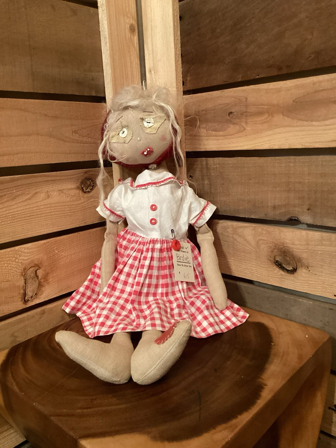 Vintage Inspired Doll ~ OOAK ~ Birdie