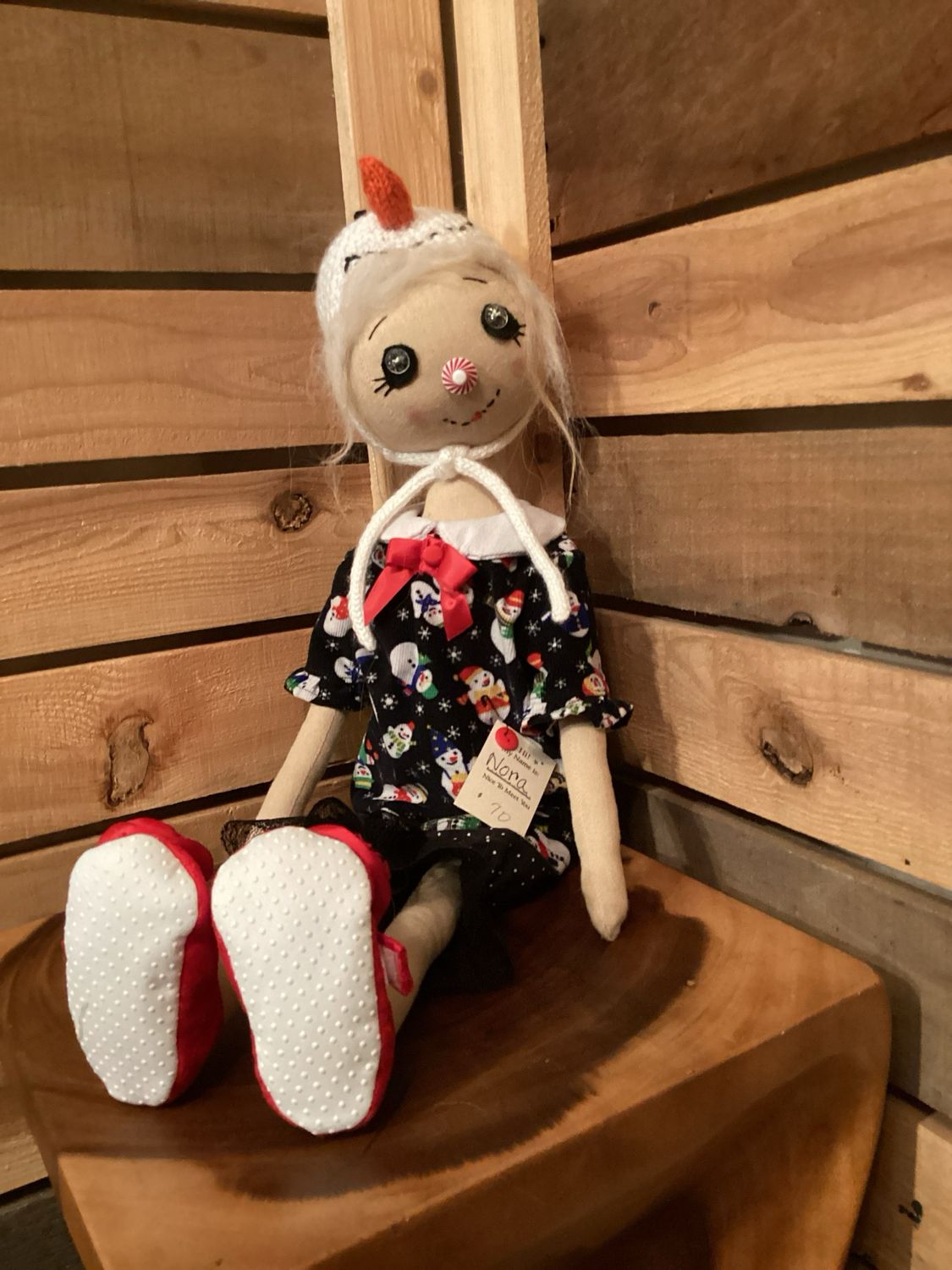 Snowgirl Doll ~ OOAK ~ Nora