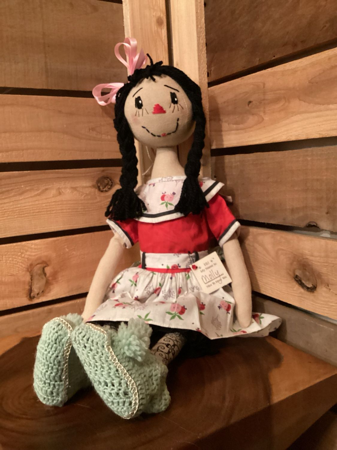 Vintage Inspired Raggedy Doll ~ OOAK ~ Molly