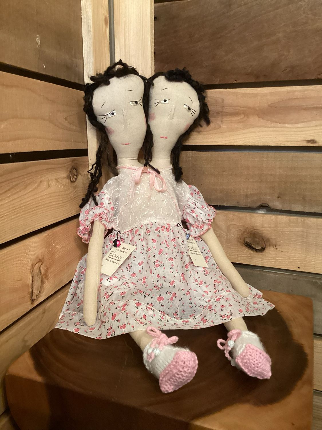 Two Sisters Doll ~ OOAK ~ Eleanor & Evelyn Two Sisters Doll ~ OOAK ~ Eleanor & Evelyn